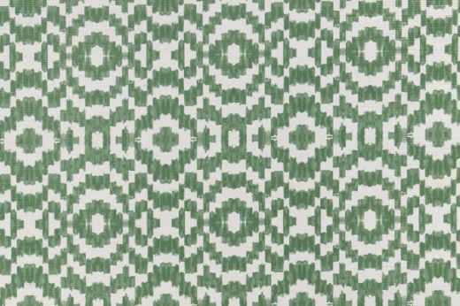 Echo Raffia Wallpaper in Moss, featuring a bold geometric pattern on natural raffia, adding earthy sophistication and tactile depth to interiors.