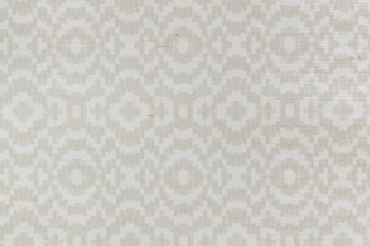 Echo Raffia Wallpaper in Slate, featuring a deep grey geometric pattern on natural raffia, providing a sophisticated and moody ambiance.