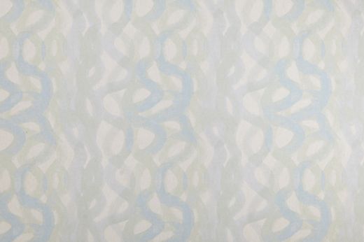 Soft sky blue abstract wallpaper with layered, swirling brushstrokes.