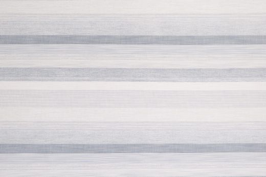 Maya Perennials® Performance Fabric in Cielo, a bold chunky stripe in sky blue and neutrals, designed for stylish, high-performance indoor-outdoor use.