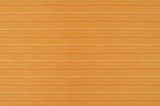 A horizontal stripe woven fabric in arancio, blending warm orange, yellow, and earthy tones for a striking, durable outdoor design.