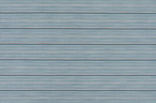 A horizontal stripe woven fabric in turchese, featuring fresh turquoise and blue hues, perfect for coastal-inspired spaces and outdoor living.