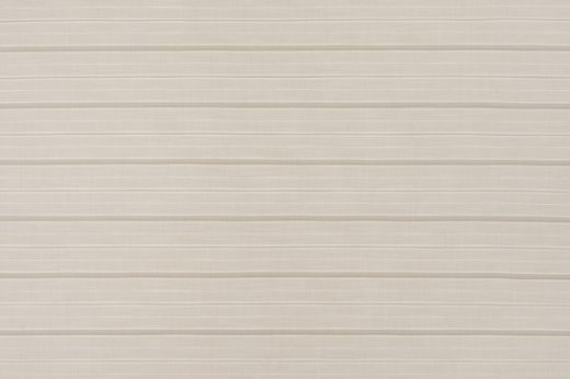 A neutral, sophisticated horizontal stripe woven fabric in latte, featuring soft, earthy tones that pair effortlessly with a variety of other materials for versatile interior design.
