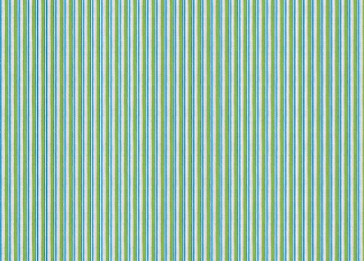 Peace and Love Performance Fabric in prato with green and blue pinstripe detailing on a performance base, combining fun and function.