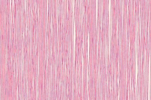 Downey Printed Wallpaper in Fuchsia, showcasing abstract, hand-drawn lines in a vibrant pink tone, bringing dynamic energy to modern interiors.
