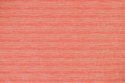 Hippie Woven Fabric in Coral color, with a warm and inviting striped design in shades of coral