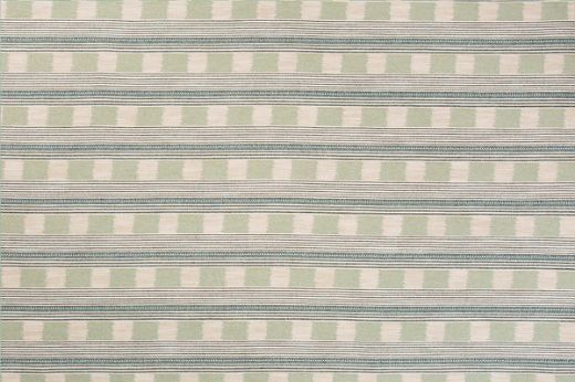 Lost and Found fabric in Pale Blue, featuring a delicate woven check pattern. This soft, serene hue offers a calm and timeless look, perfect for creating elegant upholstery, bespoke blinds, and sophisticated luxury interiors.