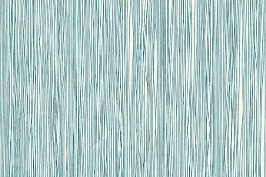 Downey Printed Wallpaper in Cobalt, featuring abstract line drawings in a striking blue hue, adding depth and boldness to contemporary spaces.
