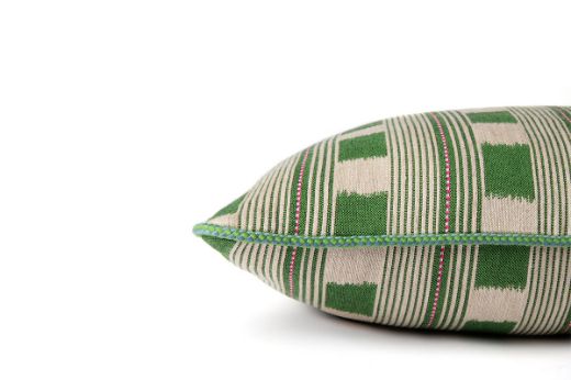 Picture of Lost and Found Green Cushion