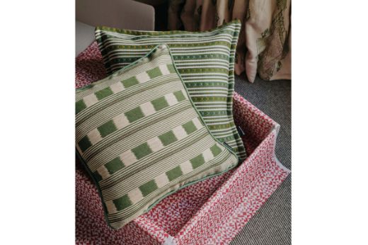 Picture of Lost and Found Green Cushion