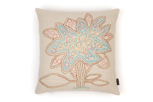 Picture of Alice Kettle Circle Flower Cushion