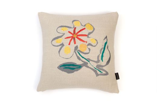 Picture of Alice Kettle Yellow Marigold B Cushion