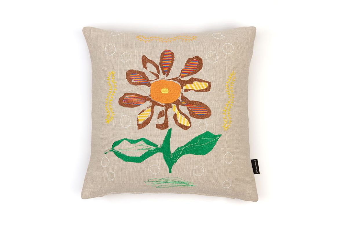 Picture of Brown Flower A Cushion