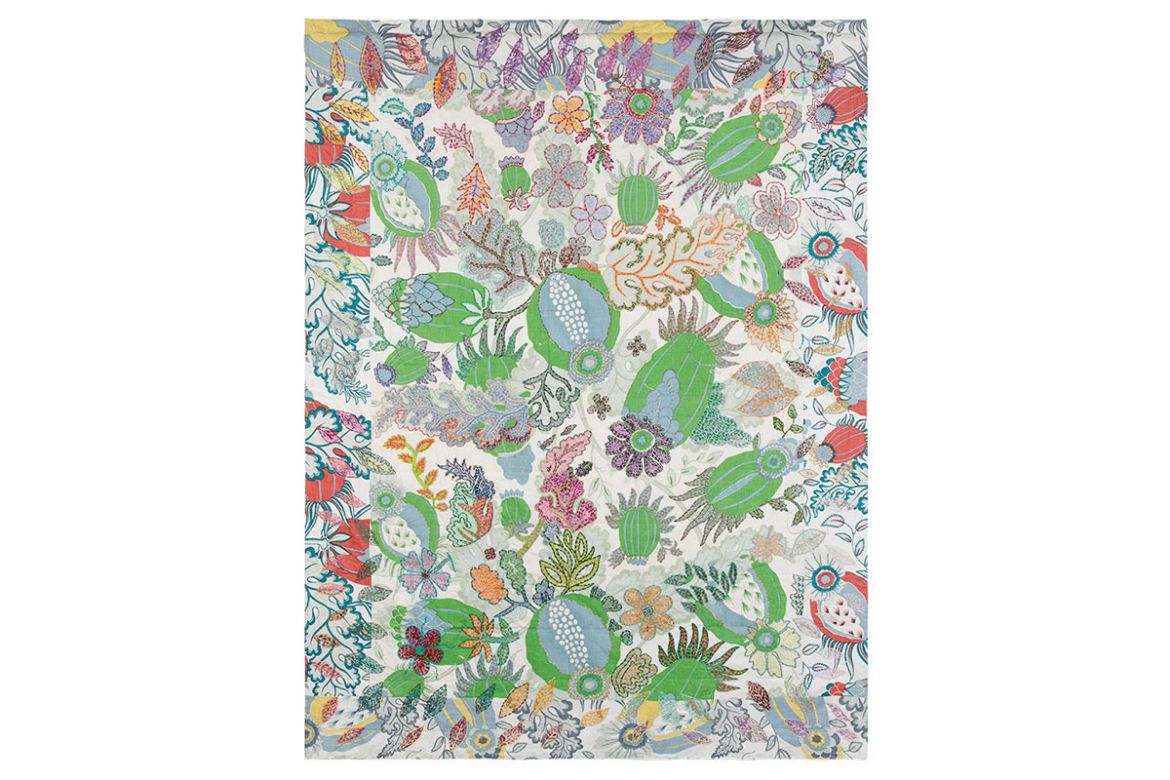 Picture of CARNIVAL OF  LIFE QUILT  BY CFC X REFUGEE CRAFT GROUP X ALICE KETTLE 