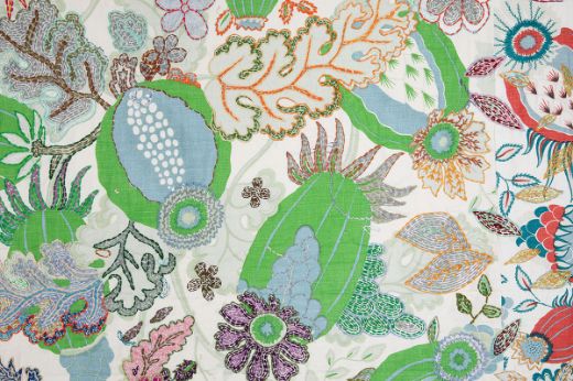 Picture of CARNIVAL OF  LIFE QUILT  BY CFC X REFUGEE CRAFT GROUP X ALICE KETTLE 