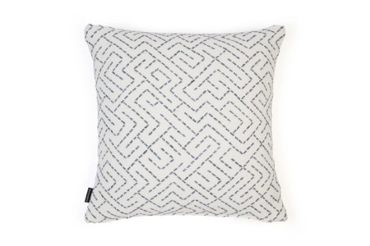 Picture of Triangulated Woven Midnight Blue Cushion