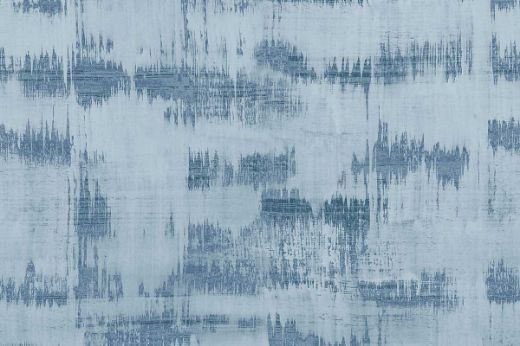 Cabin Vinyl Wallpaper in vibrant cobalt blue, featuring a textured abstract design by Kate Blee. Ideal for creating a bold, contemporary statement in any space.
