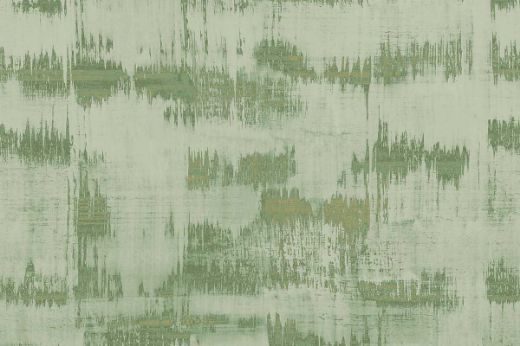 Cabin Vinyl Wallpaper in rich green, with a textured abstract pattern by Kate Blee. A perfect way to add a touch of nature-inspired elegance to your interiors.