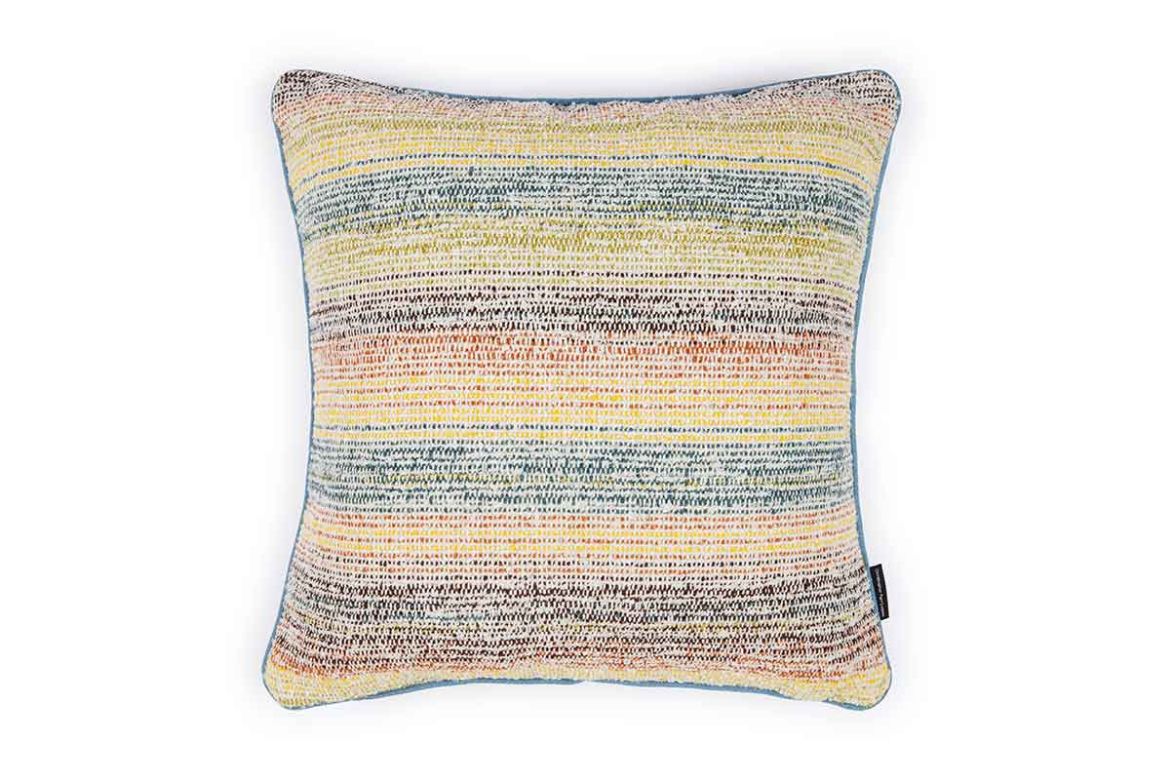 Arta Multi Woven Striped Cushion Outdoor