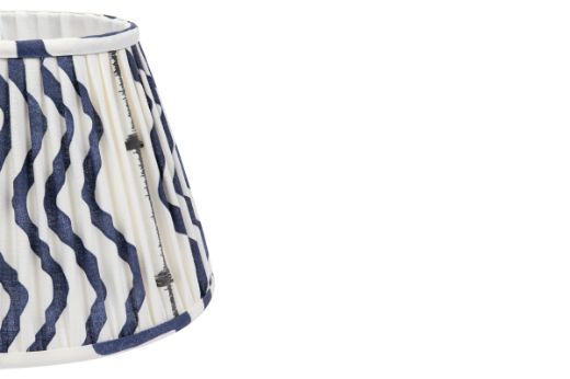 Rick Rack Indigo Lampshade